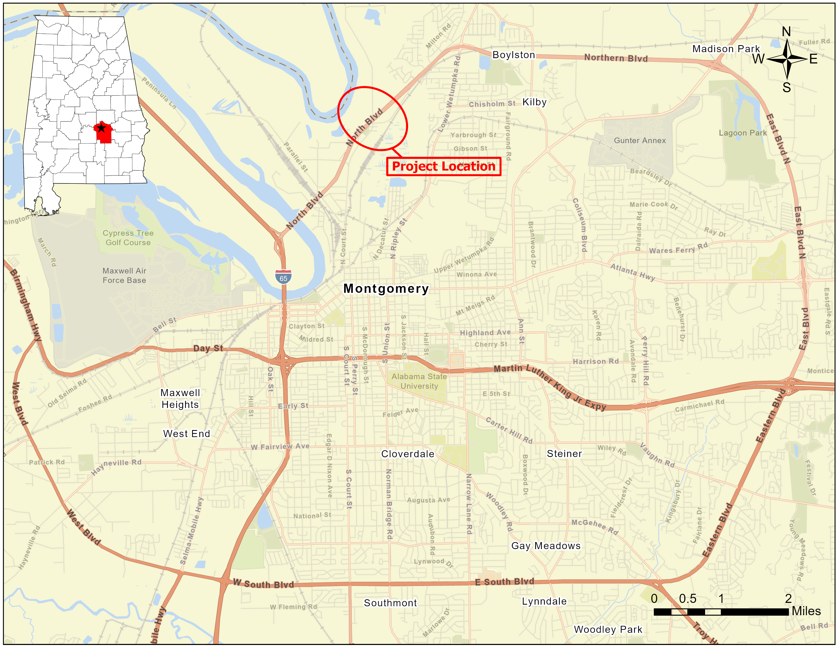 N Blvd- Jackson Ferry