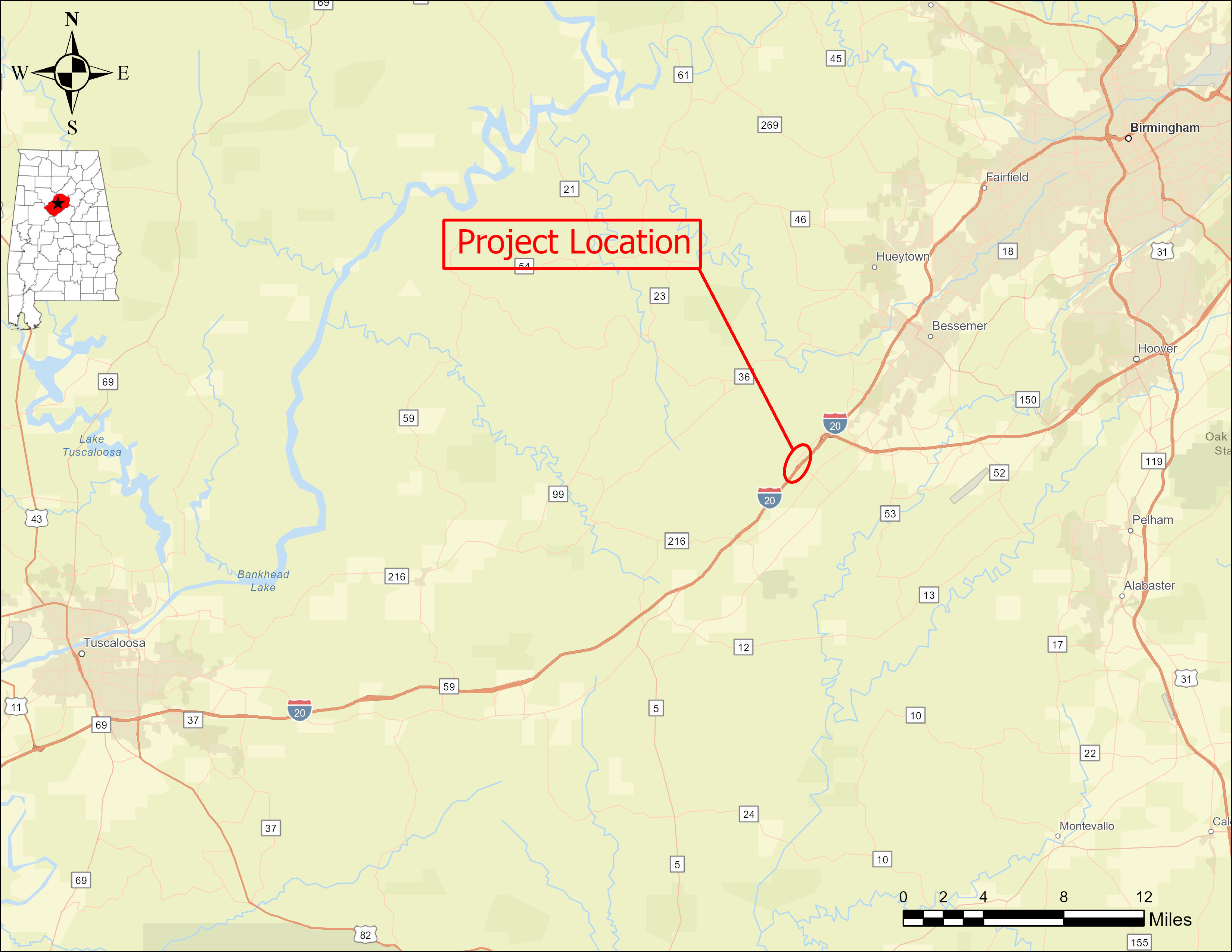 McAshan Location Map