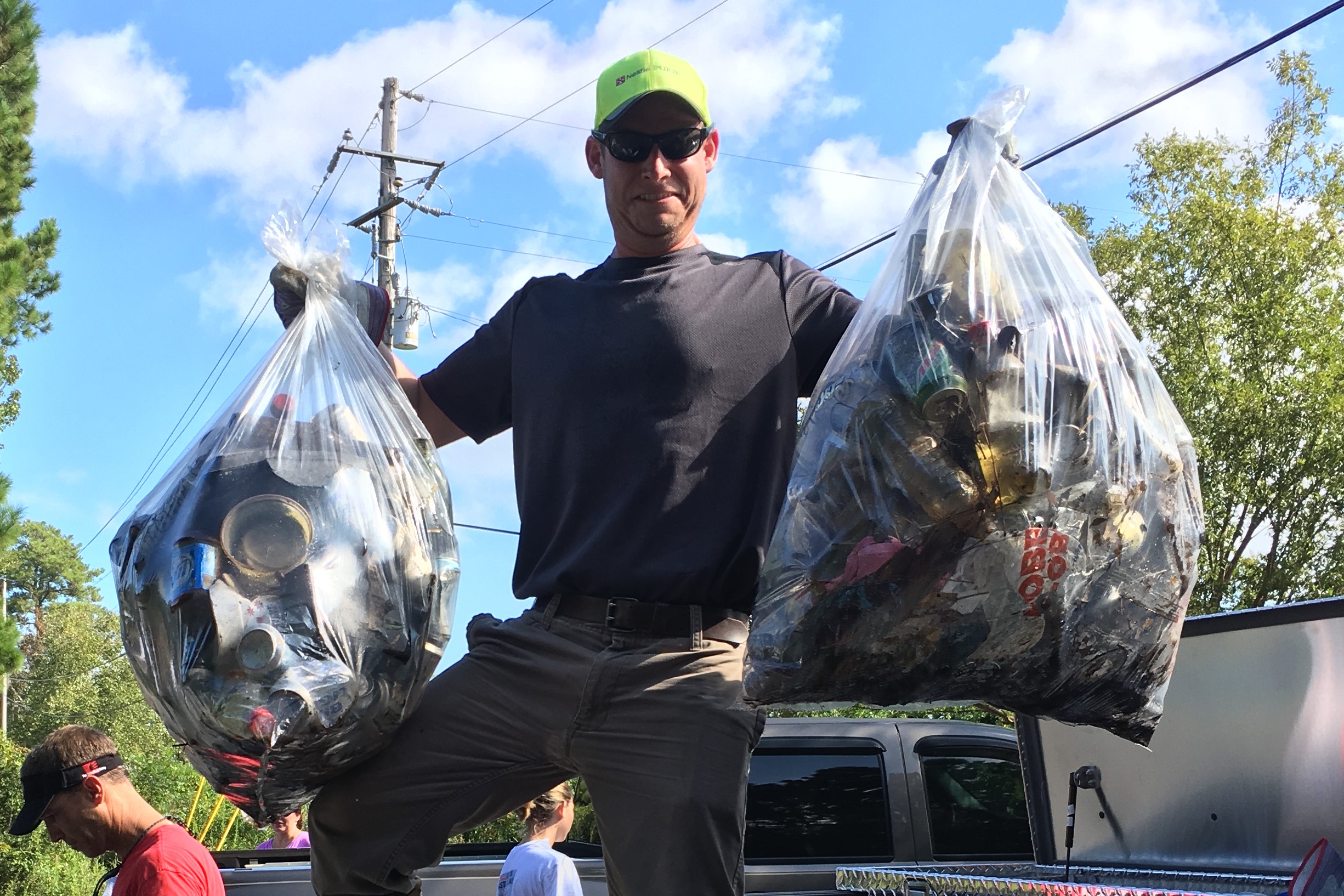 Coastal Cleanup trash bags